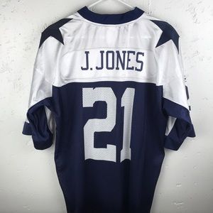 Vintage REEBOK Dallas Cowboys #21 J.JONES Jersey Size Large